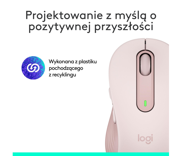 LOGITECH Signature M650 L Wireless Mouse Rózowa - 713347 - zdjęcie 14
